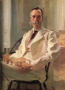 Cecilia Beaux Man with a Cat